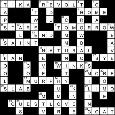 Essence Magazine Crossword Puzzle Answers